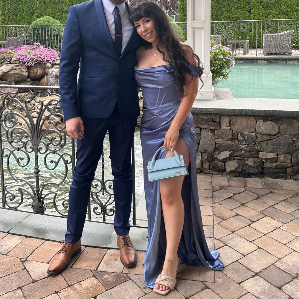 Blue formal dress